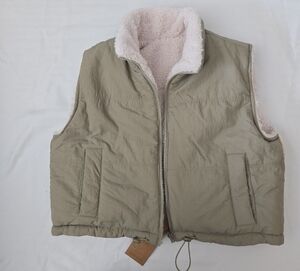 Thread & Supply Light Olive Vest